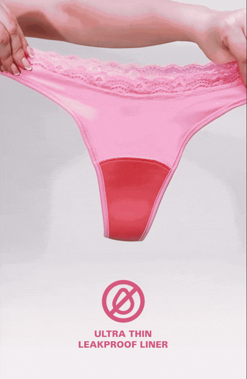 Protège-string étanche en dentelle