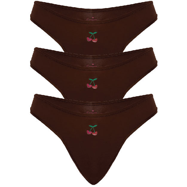 3-PACK Leakproof Dipped Thong Liner - Java x3