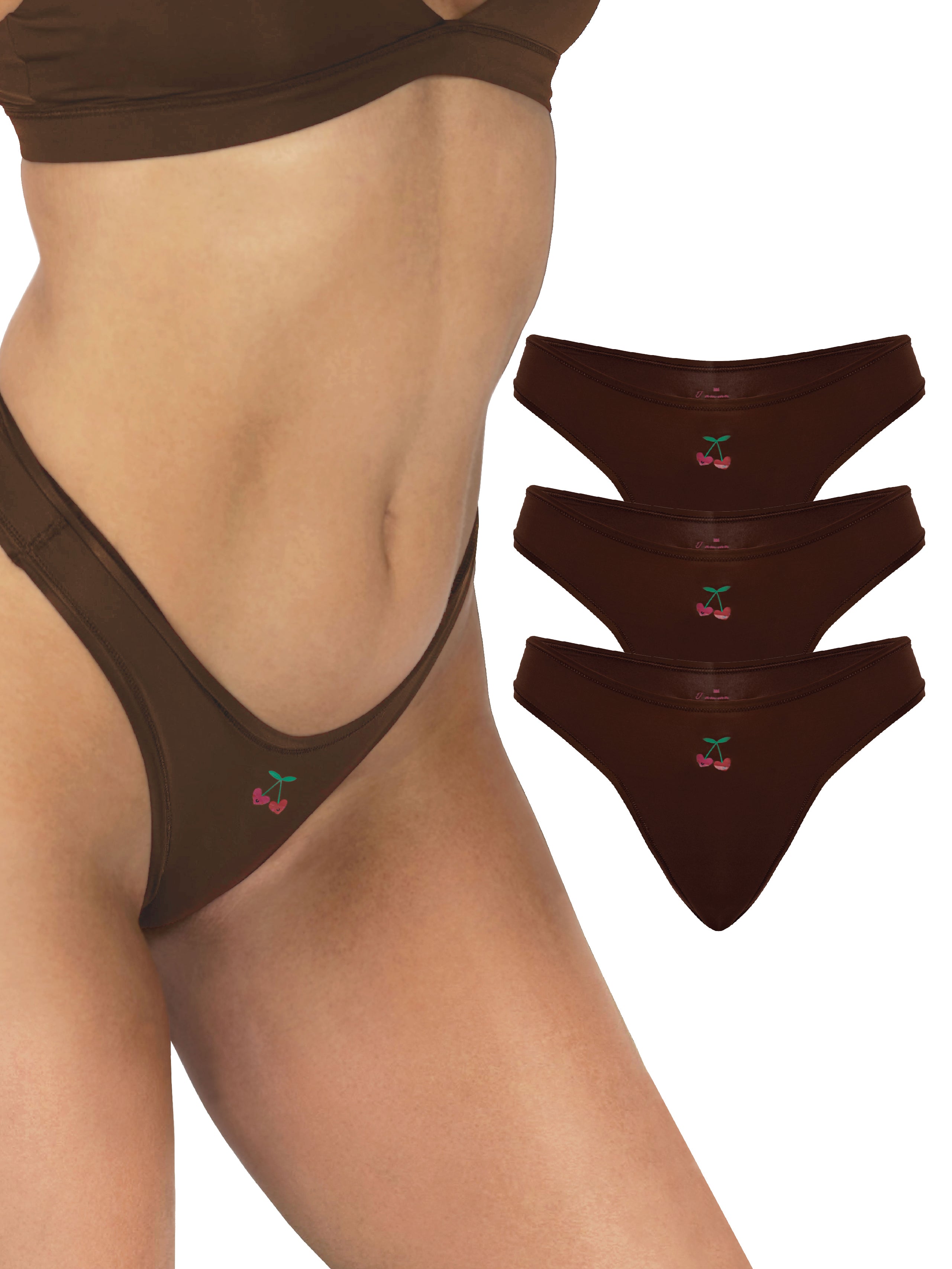 3-PACK Leakproof Dipped Thong Liner - Java x3
