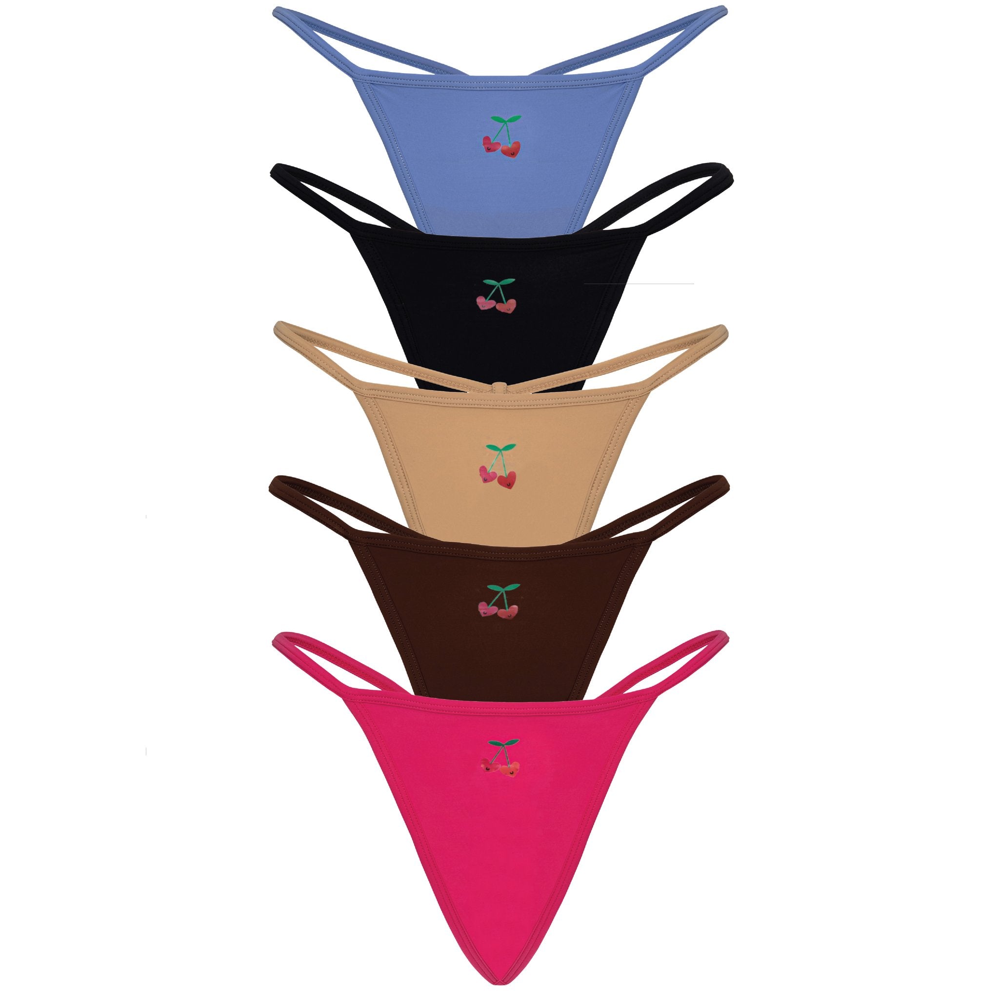 Ultra Smooth String Thong Liner 5-pack